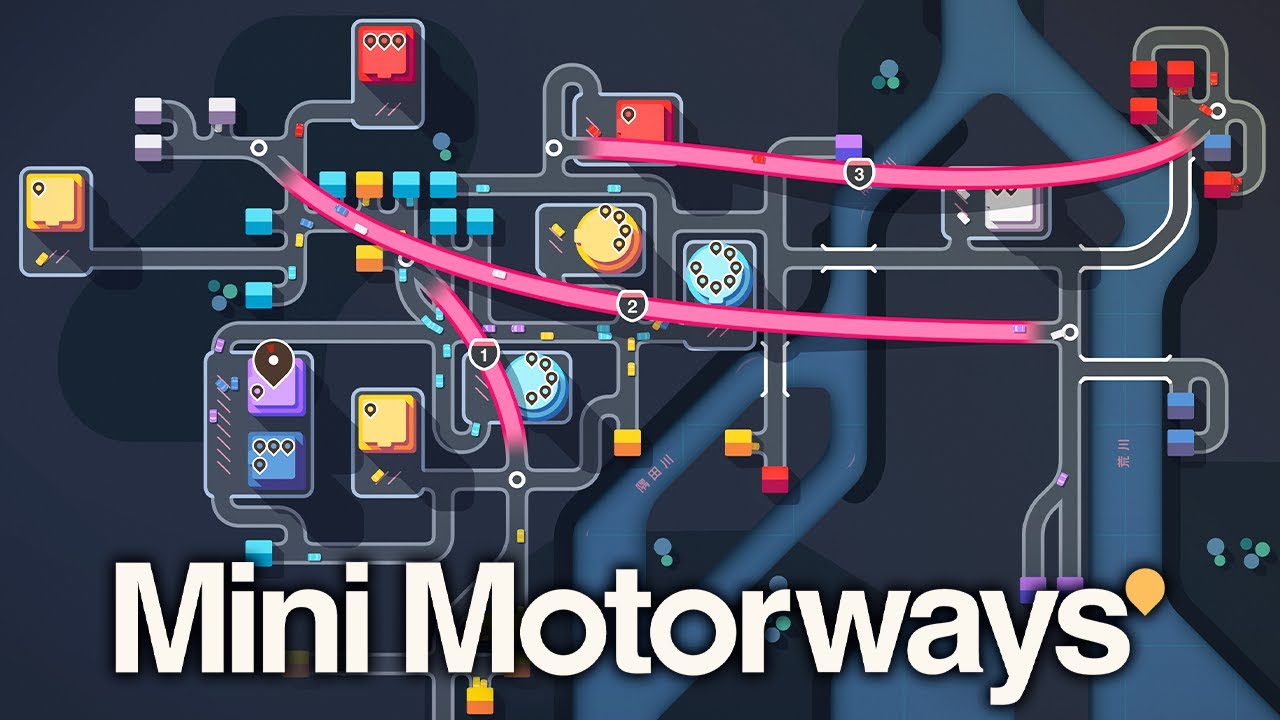 تحميل لعبة mini motorways للاندرويد